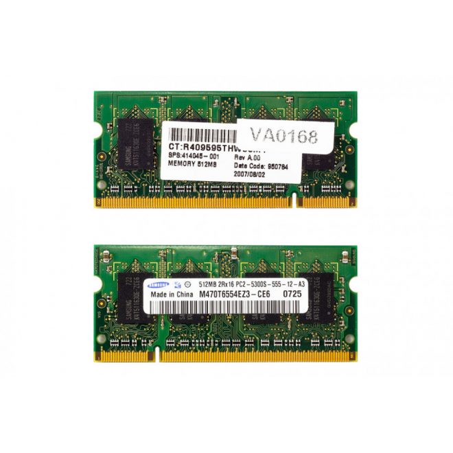 Samsung 512MB DDR2 667MHz használt memória HP 