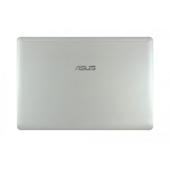 Asus EEEPC 1018P netbookhoz gyári új fehér LCD hátlap zsanérokkal, WiFi antennákkal, webkamera kábellel és hangszórókkal (13GOA281AP010)