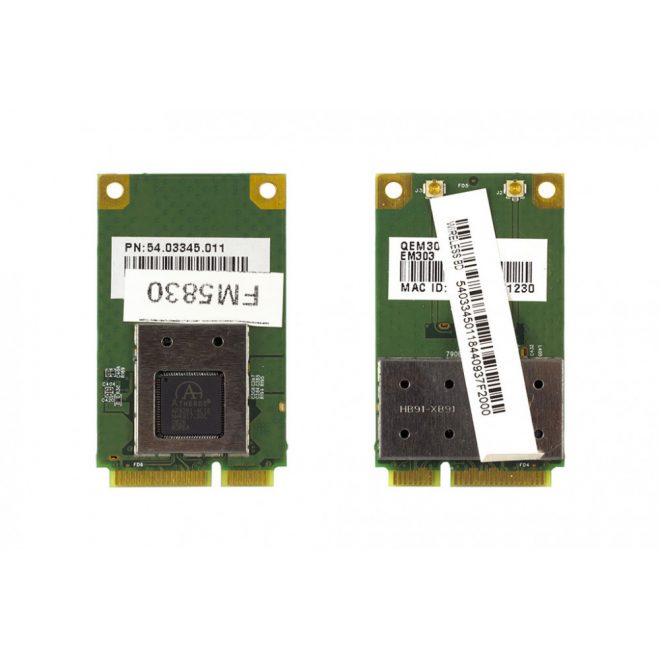 Atheros AR9281 használt Mini PCI-e WiFi kártya (HB91-XB91)