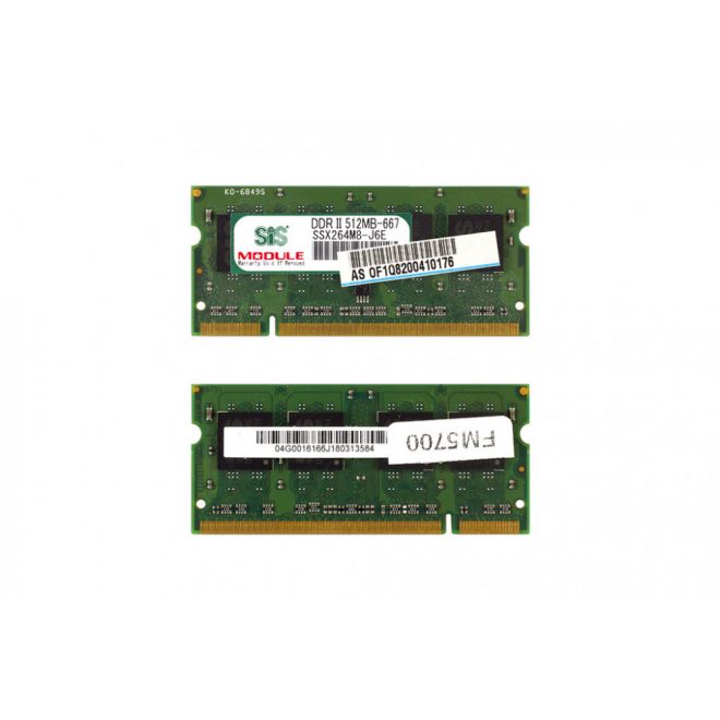 SIS 512MB DDR2 667MHz használt memória Asus 