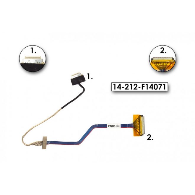 Advent 7096 használt LCD kábel, (14-212-F14071)