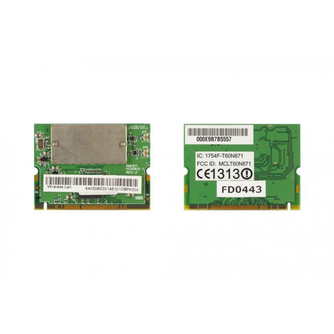 Foxconn használt Mini PCI WiFi kártya (1754F-T60N871)